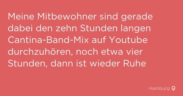 "Spielt den selben Song nochmal!"