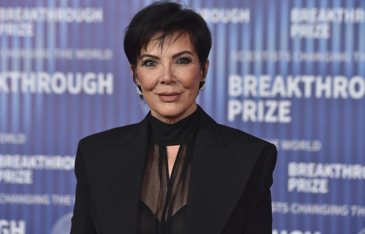 Kris Jenner arrives at the tenth Breakthrough Prize Ceremony on Saturday, April 13, 2024, at the Academy Museum of Motion Pictures in Los Angeles. (Photo by Jordan Strauss/Invision/AP)