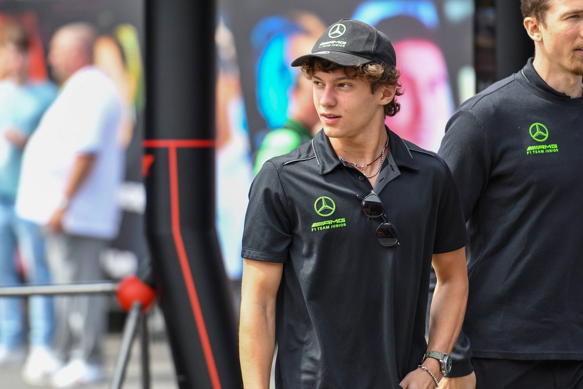 Formel 1 GP Spa / Belgien. Donnerstag, 25.07.2024 Andrea Kimi Antonelli Formel 1 GP Spa / Belgien. Donnerstag, 25.07.2024 *** Formula 1 GP Spa Belgium Thursday, 25 07 2024 Andrea Kimi Antonelli Formul ...