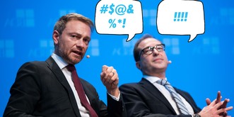 Dobrindt
und Lindner, die zwei von der Abschiebeindustrie