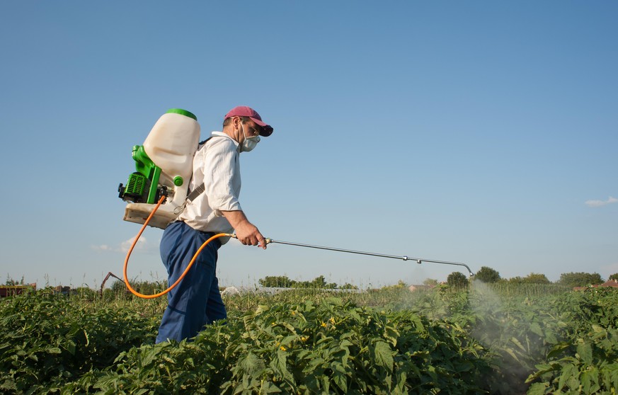 Pestizide belasten die Umwelt erheblich.