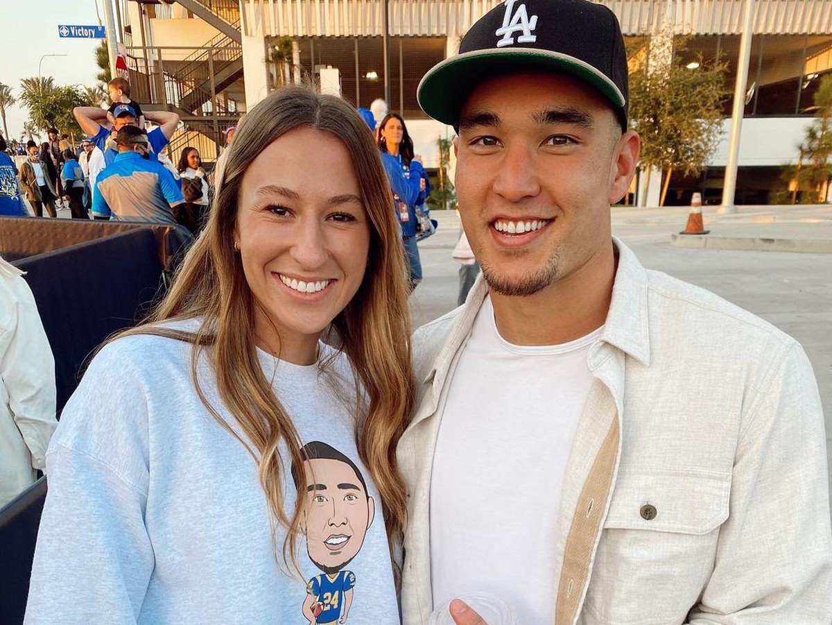 Taylor Rapp und seine Verlobte Dani Johnson sind bereits seit der High School ein Paar.