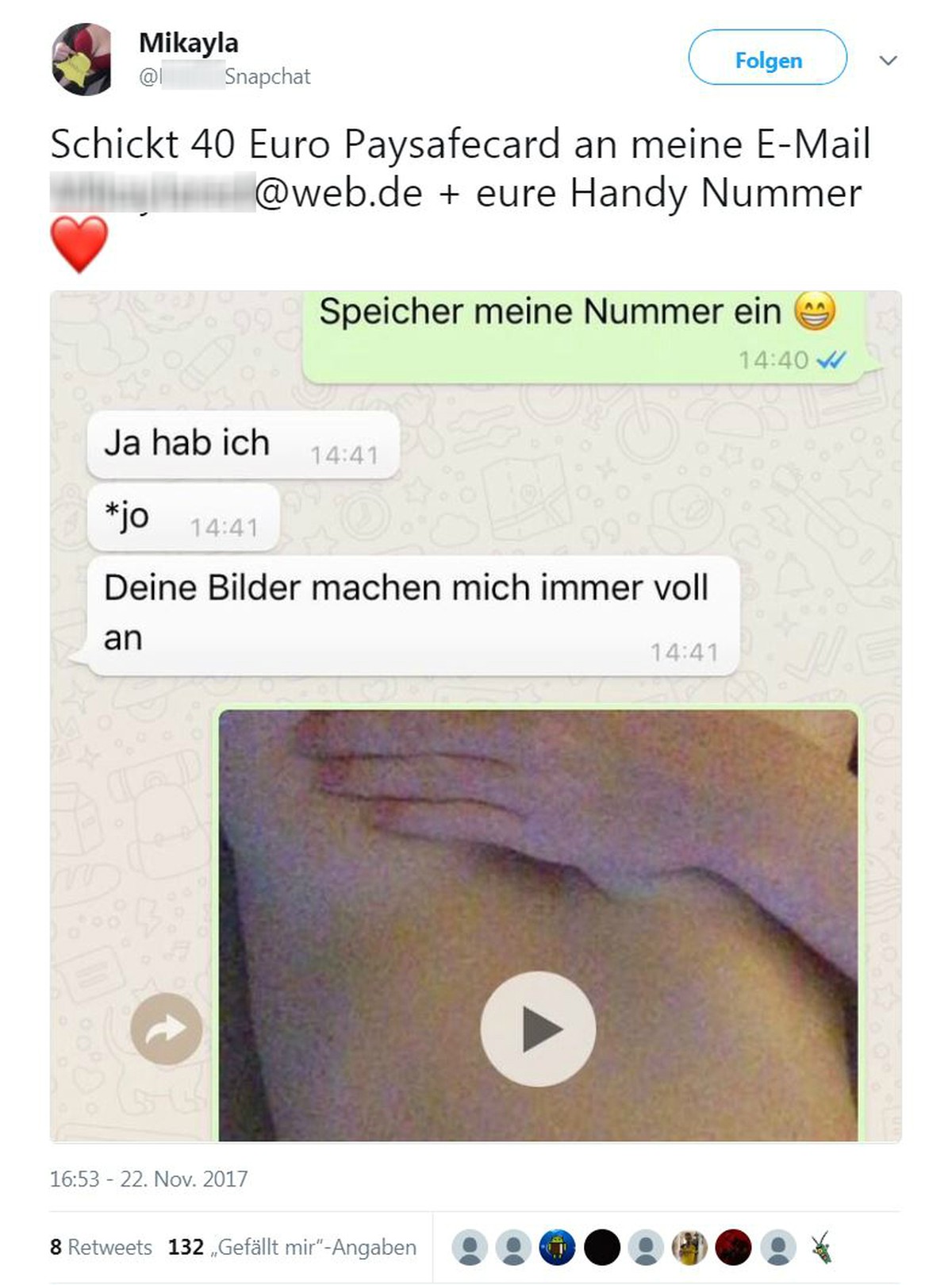 "Schickt 40 Euro": Die Accounts werden beworben von der bei Jugendlichen beliebten Seite "DeinBeichtstuhl".&nbsp;