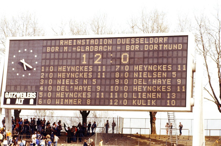 Zwölf schmerzhafte Tore für jeden BVB-Fan.