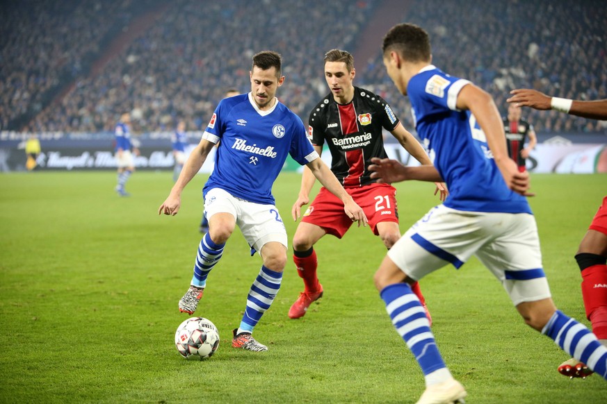 Steven Skrzybski (l.) trug die Zeche "Rheinelbe" auf der Brust. Der Ex-Unioner wurde in der 54. Minute eingewechselt...