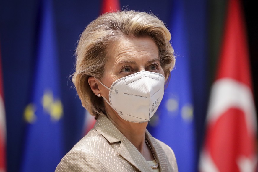 EU-Kommissionspräsidentin Ursula von der Leyen verschärft die Tonlage gegenüber dem Pharmaunternehmen Astrazeneca