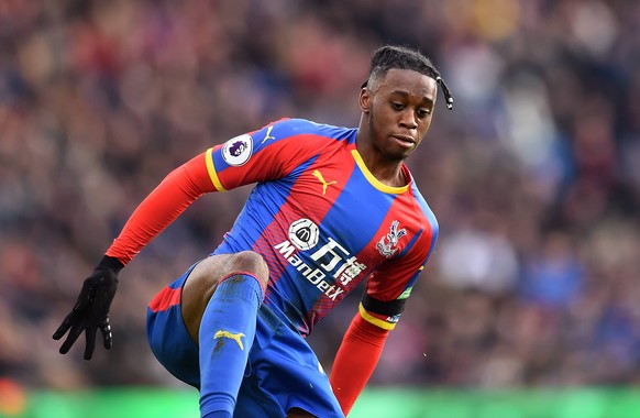 Aaron Wan Bissaka of Crystal Palace during the Premier League match at Selhurst Park, London. Picture date: 9th February 2019. Picture credit should read: Robin Parker/Sportimage PUBLICATIONxNOTxINxUK ...
