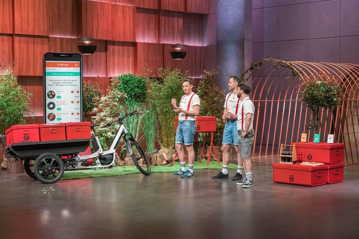 Die "Auftragsgriller" aus Leipzig liefern alles, was für einen perfekten Sommer-Fest-Abend im Freien nötig ist. "Grillaxed" fand trotzdem keinen Investor.