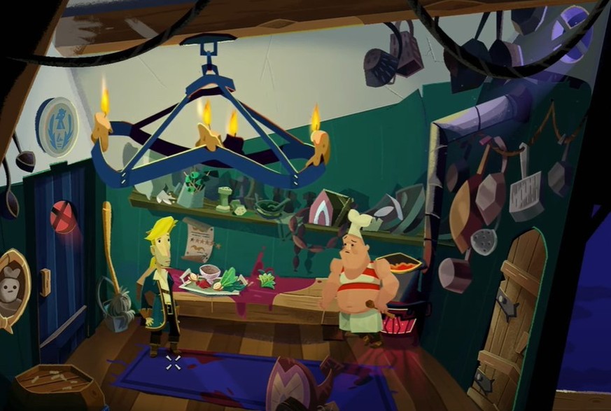 Die liebevolle Grafik ist auch beim neuen "Monkey Island" gegeben.