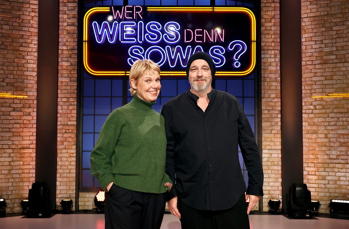 ARD WER WEISS DENN SOWAS? FOLGE 1080, &quot;Cordula Stratmann und Torsten Sträter&quot;, am Donnerstag (21.12.23) um 18:00 Uhr im ERSTEN.
Treten bei &quot;Wer weiß denn sowas?&quot; gegeneinander an:  ...