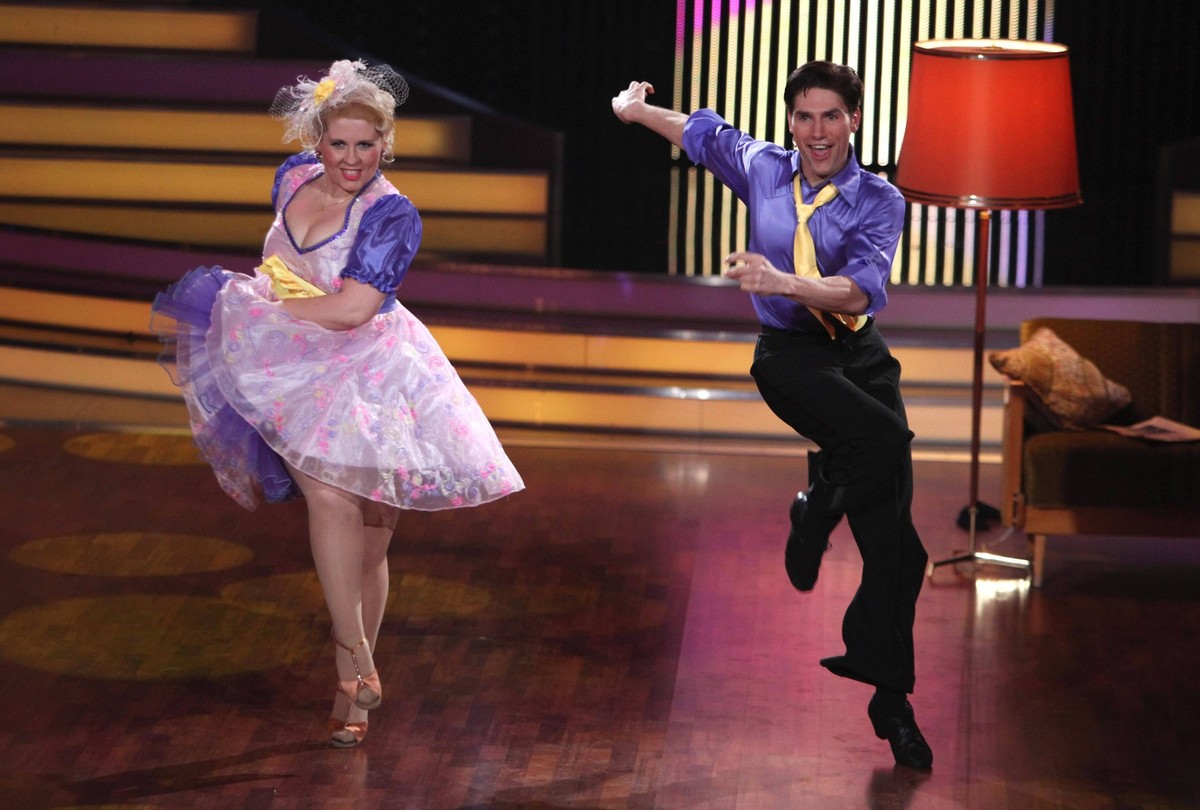Bildnummer: 55241885 Datum: 06.04.2011 Copyright: imago/APress
Maite Kelly mit ihrem Tanzpartner Christian Polanc in der RTL-Show Let s Dance in Köln am 06.04.2011 Lets Dance , RTL, 2011 PUBLICATIONxI ...