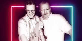 Photoshop-Flashback: 9 deutsche Stars posieren mit ihrem früheren Ich