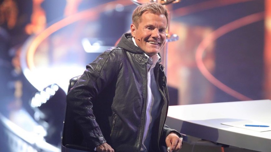 COLOGNE, GERMANY - APRIL 27: Juror Dieter Bohlen is seen during the season 16 finals of the tv competition show &quot;Deutschland sucht den Superstar&quot; (DSDS) at Coloneum on April 27, 2019 in Colo ...