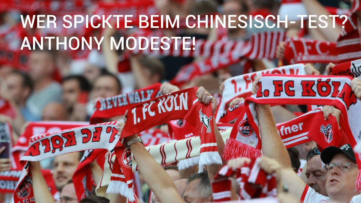 1 Fc Koln Der Modeste Song Hat Neue Strophen Watson