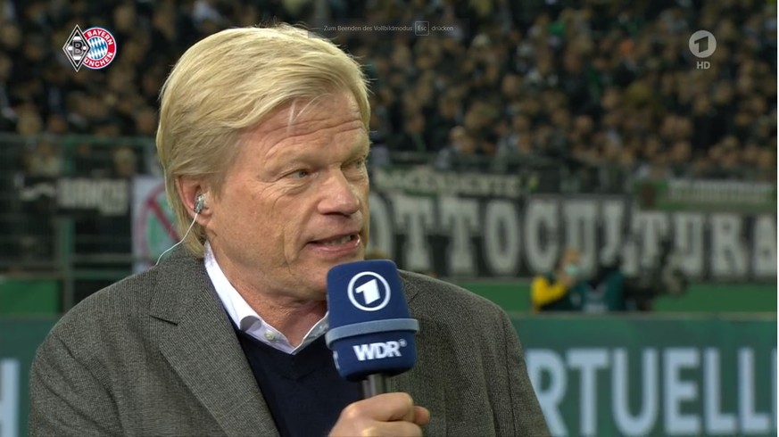 Bayerns Vorstandsboss Oliver Kahn verdeutlichte vor dem Spiel die Haltung des FC Bayern.