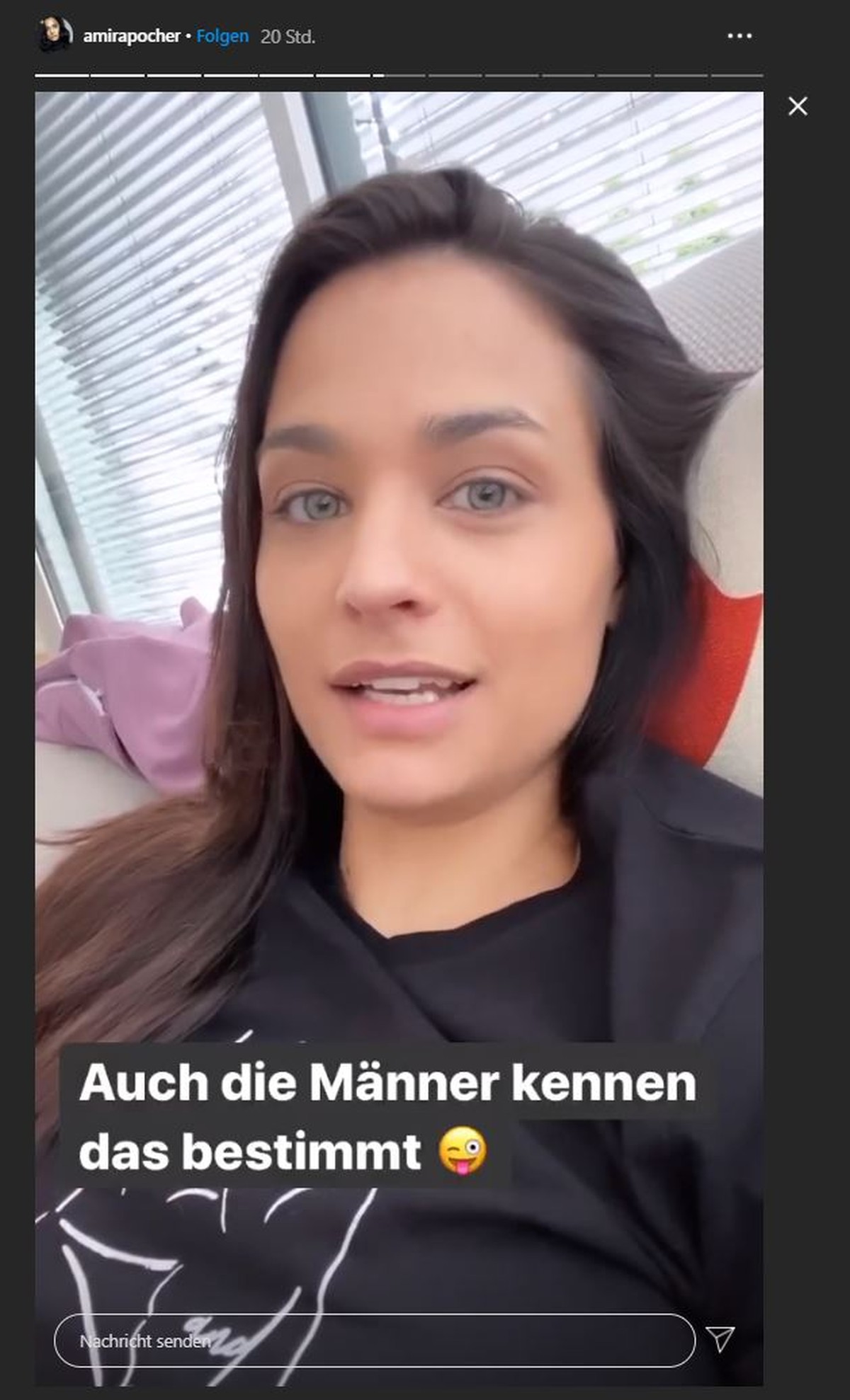 Amira Pocher auf Insta