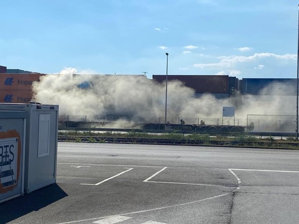 Giftige Dämpfe sind in Mannheim nach einem Chemieunfall entstanden.