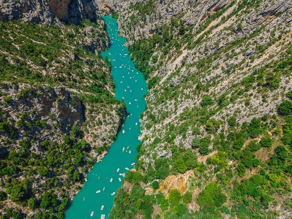 Amazing nature of the Verdon Canyon in France - travel photography