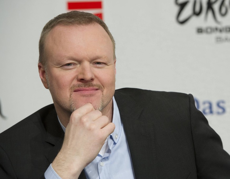 Nach Aus fuer Eurovision Song Contest: Stefan RAAB bringt Ersatz Show ins Fernsehen. Archivfoto: Stefan Raab, TV-Moderator und Jury-Mitglied, Portraet, Portrait, Einzelbild, angeschnittenes Einzelmoti ...