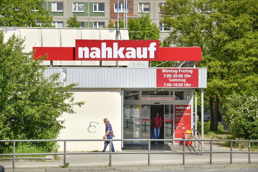 Nahkauf, Wieckestraße, Wiecke-Viertel, Frankfurt an der Oder, Brandenburg, Deutschland Nahkauf, Wieckestraße, Wiecke Viertel, Frankfurt an der Oder, Brandenburg, Germany