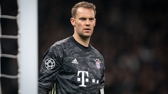 Goalkeeper Manuel Neuer of Bayern Munich during the UEFA Champions League group match between Tottenham Hotspur and Bayern Munich at Wembley Stadium, London, England on 1 October 2019. PUBLICATIONxNOT ...