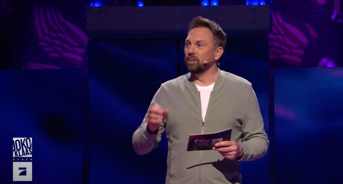 Steven Gätjen musste bei &quot;Joko und Klaas gegen ProSieben&quot; einstecken.