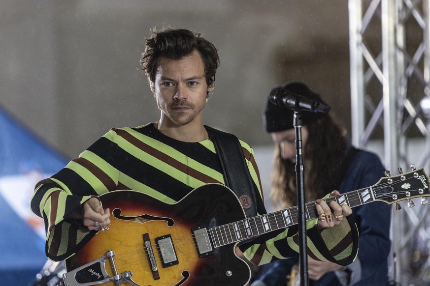 Harry Styles performs new songs from his upcoming album &quot;Harry's House&quot; as well as some oldies for TODAY's show Citi Summer Concert Series at Rockefeller Plaza. More than six thousand fans a ...