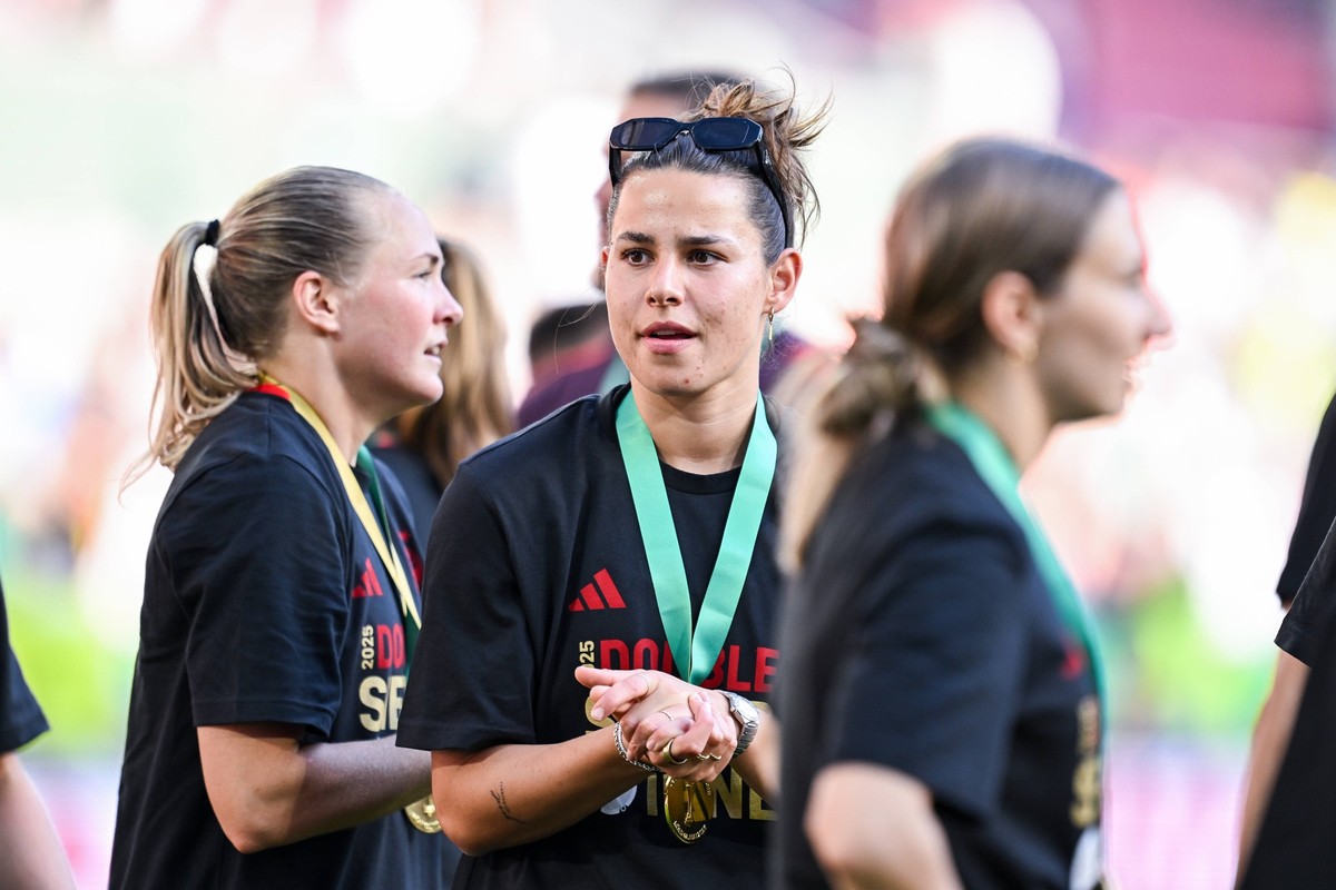 01.05.2025, Fussball, DFB Pokalfinale der Frauen, Saison 2024/2025, FC Bayern M