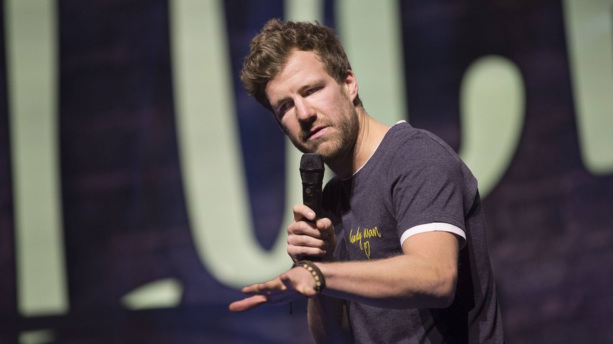 Luke Mockridge mit seinem Programm Lucky Man in der Messehalle. Erfurt, 26.01.2018 *** Luke Mockridge with his program of lucky man in the Messehalle Erfurt 26 01 2018 Foto:xM.xKremerx/xFuturexImage