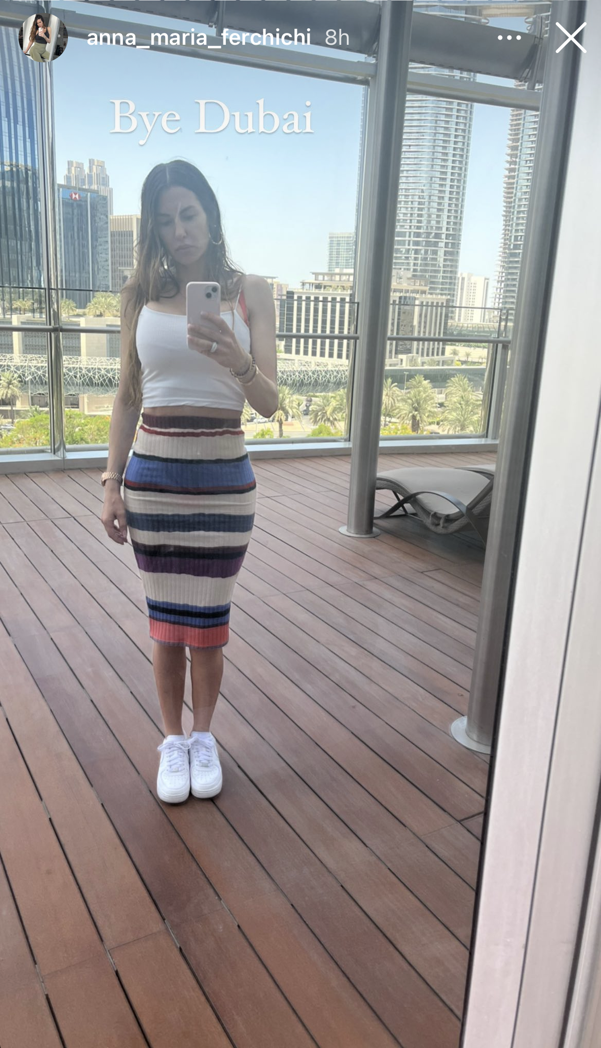 Anna-Maria war offenbar ohne ihre Kinder in Dubai.