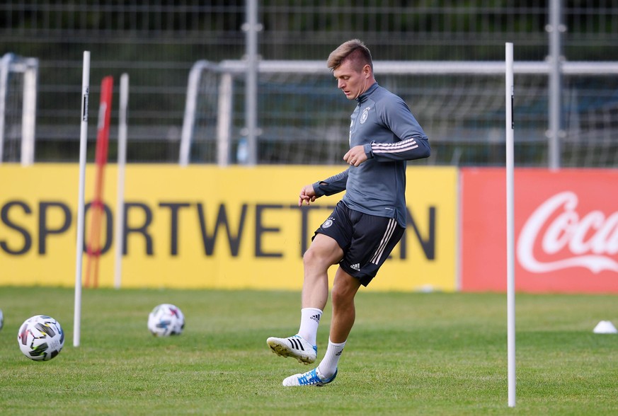 Toni Kroos beim Training der Nationalmannschaft.