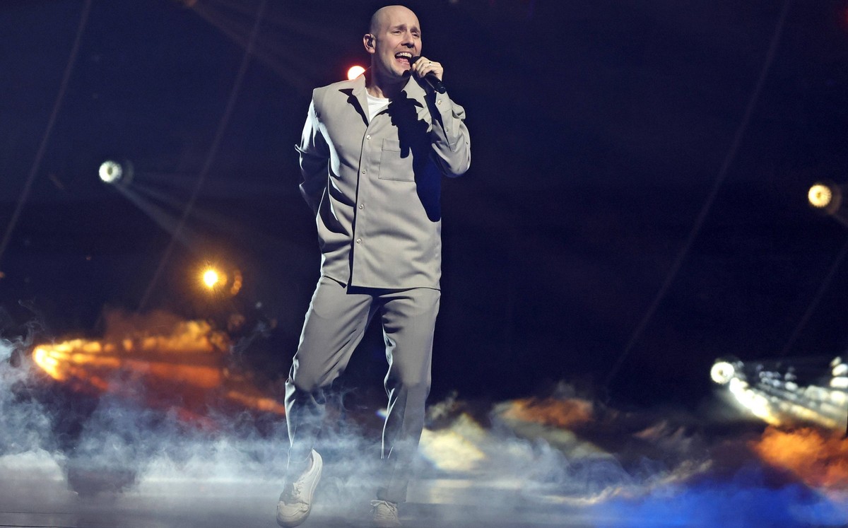 ZDF - Die Giovanni Zarrella Show . Sänger Oli P. während der ZDF - Unterhaltungssendung Die Giovanni Zarrella Show am 19.02.2025 in der Messehalle Friedrichshafen. 20250219SBK0071 *** ZDF Die Giovanni ...