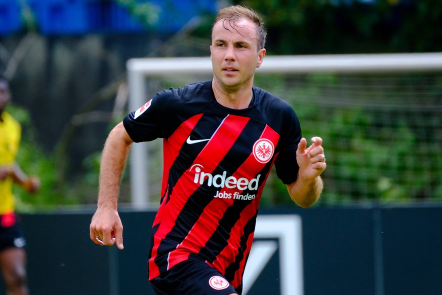 Mario Götze Eintracht Frankfurt, 27, GER, Eintracht Frankfurt 1. Bundesliga, Fussball, 12.07.2023 Trainingsauftakt, Saison 2023/2024, Eintracht Frankfurt, 1. Bundesliga, 12.07.2023 Trainingsauftakt, S ...