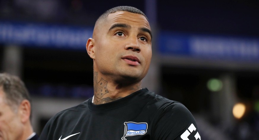 Kevin Prince Boateng wird offiziell verabschiedet / Portrait Porträt Portraet / Einzelbild / close up / / Fußball Fussball / DFL 2.Bundesliga Herren / 8.Spieltag Saison 2023/2024 / 30.09.2023 / Hertha ...