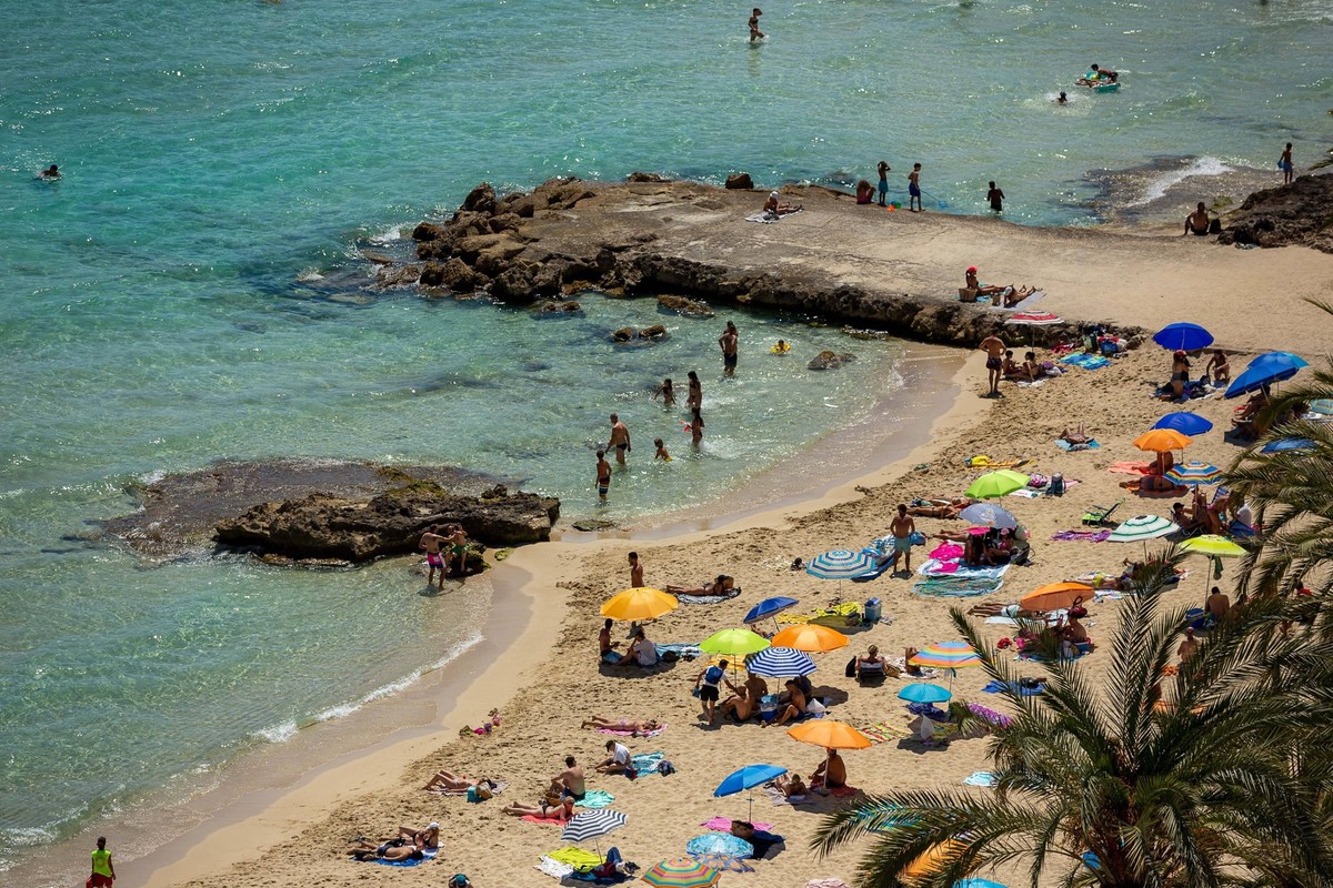 Mallorca GER, Themenfoto, Urlaub auf Mallorca, Tourismus in Zeiten der Corona-Pandemie, Sommerurlaub, 21.06.2020 GER, Themenfoto, Urlaub auf Mallorca, Tourismus in Zeiten der Corona-Pandemie, Sommerur ...