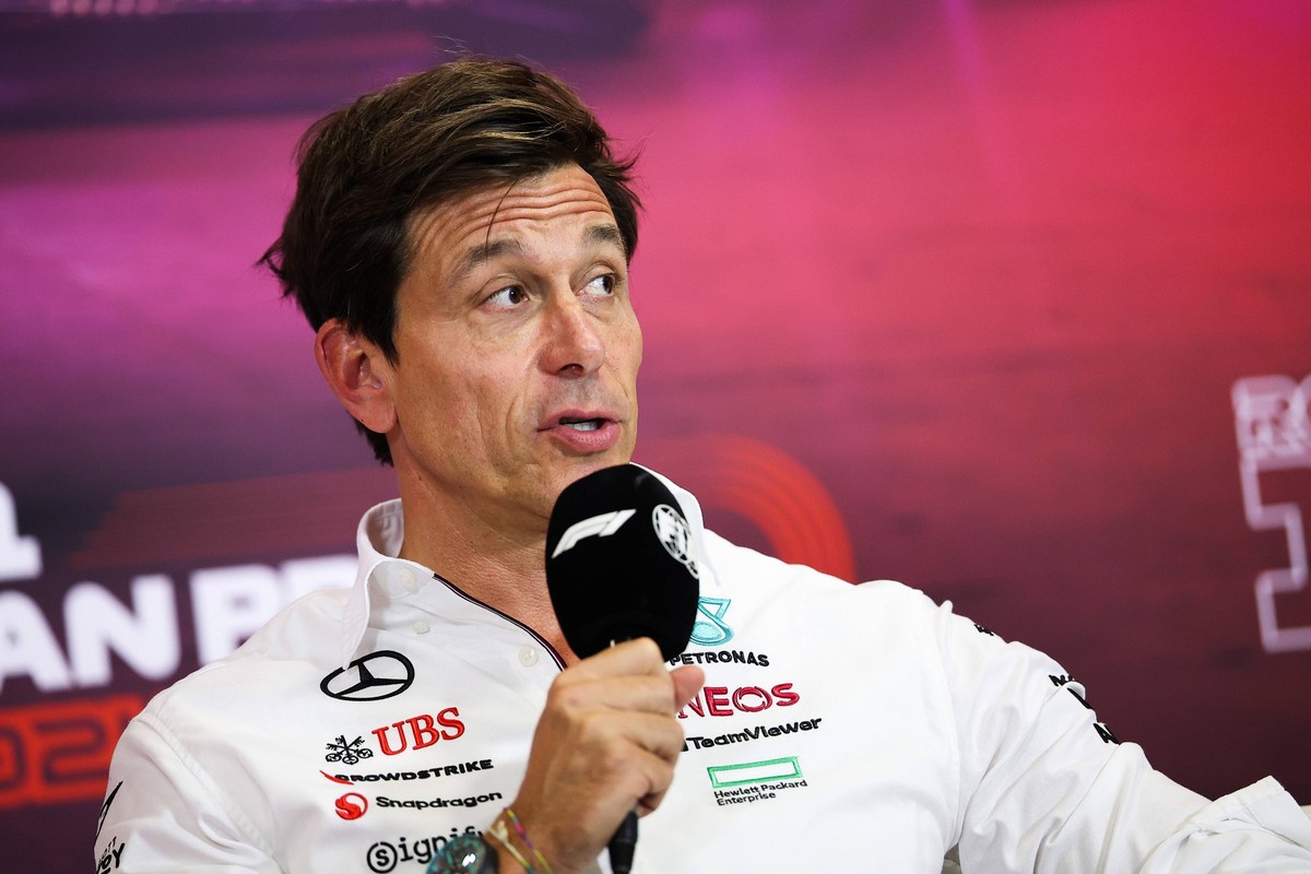 Toto Wolff AUT, Mercedes-AMG Petronas F1 Team, F1 Grand Prix of Italy at Autodromo Nazionale Monza on August 30, 2024 in Monza, Italy. Photo by HOCH ZWEI Monza Italy *** Toto Wolff AUT, Mercedes AMG P ...