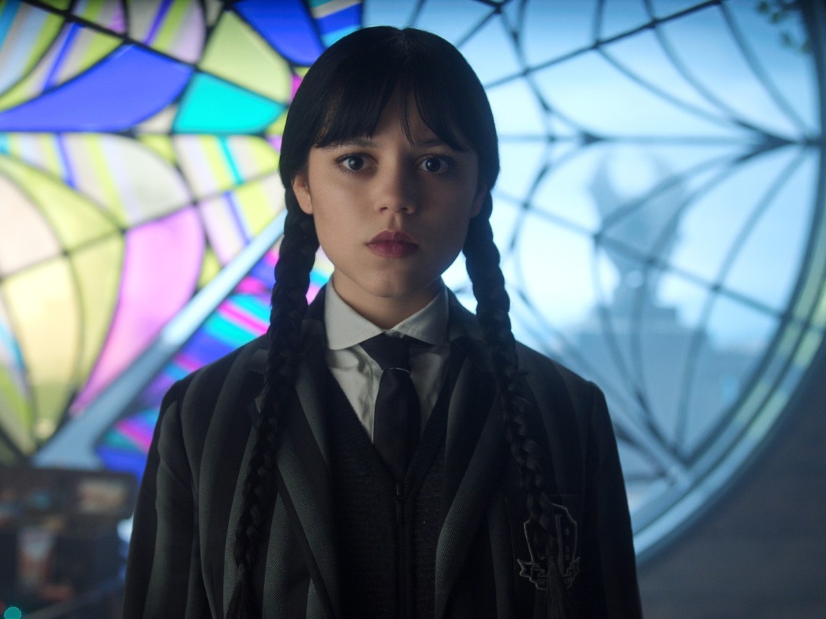 Schauspielerin Jenna Ortega ist der Star in "Wednesday".
