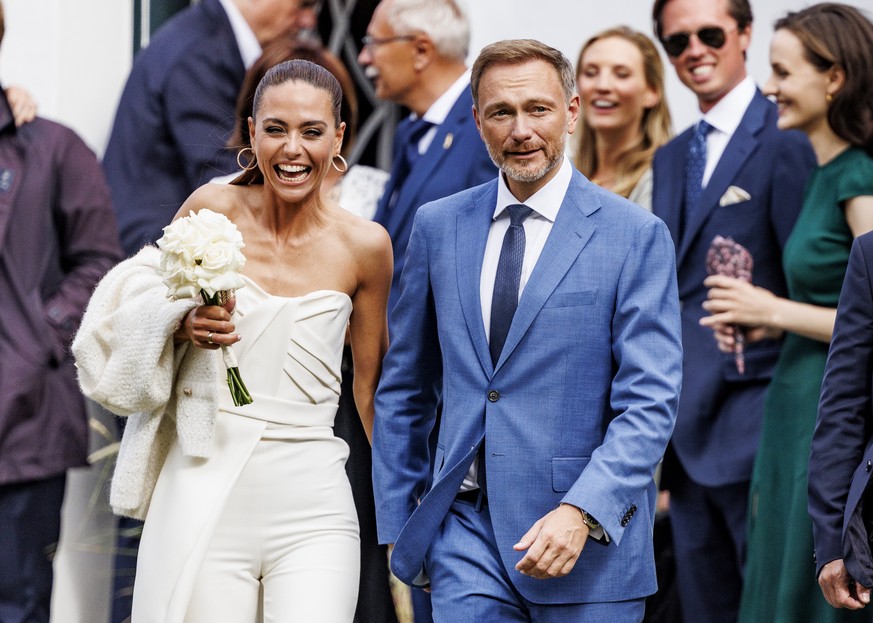Christian Lindner und Franca Lehfeld feiern ihre Hochzeit mehrere Tage lang auf Sylt.