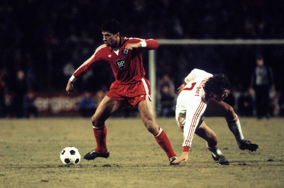Mit dem Hamburger SV wurde Hartwig (l.) dreimal Deutscher Meister.