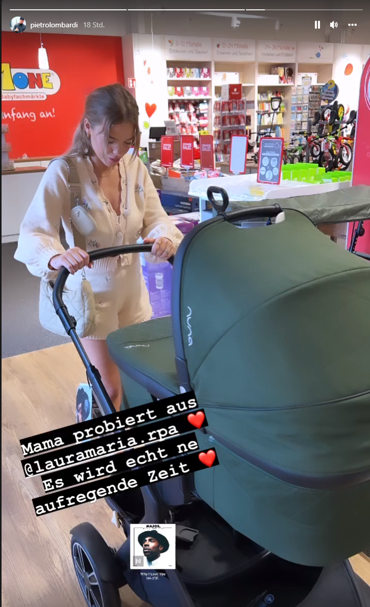 Laura Maria Rypa ist zum ersten Mal schwanger.