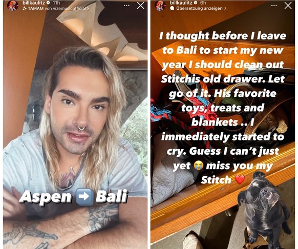 Bill feiert auf Bali in das neue Jahr, zuvor wurde er wegen seines verstorbenen Hundes noch einmal traurig.