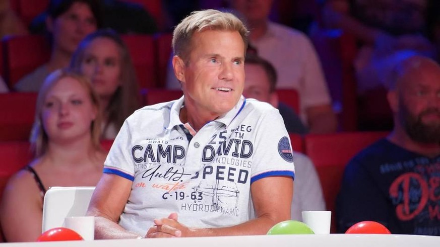 Dieter Bohlen am "Supertalent"-Jurypult.