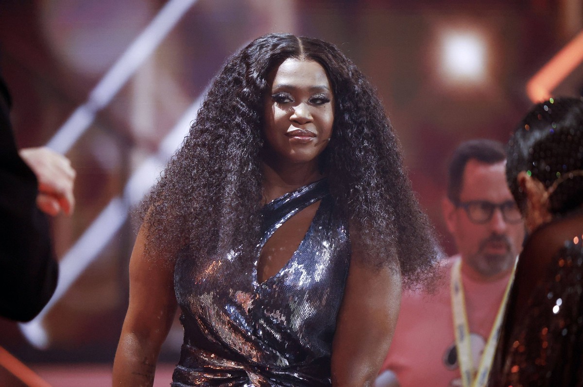 Motsi Mabuse in der zweiten Live-Show der 18. Staffel der RTL-Tanzshow Let s Dance im MMC Coloneum. Köln, 07.03.2025 *** Motsi Mabuse in the second live show of the 18th season of the RTL dance show L ...