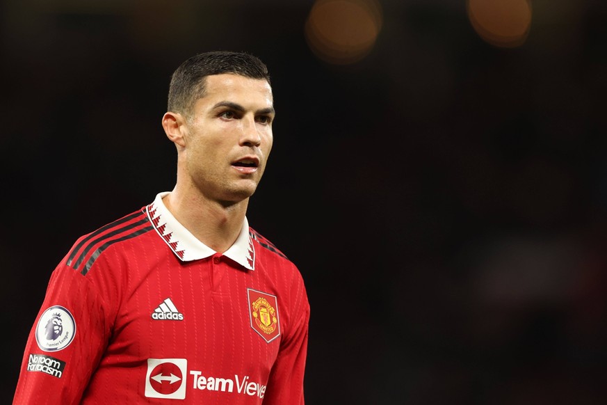 Mandatory Credit: Photo by Ryan Browne/Shutterstock 13503325jt Cristiano Ronaldo of Manchester United, ManU Manchester United v West Ham United, Premier League, Football, Old Trafford, Manchester, UK  ...
