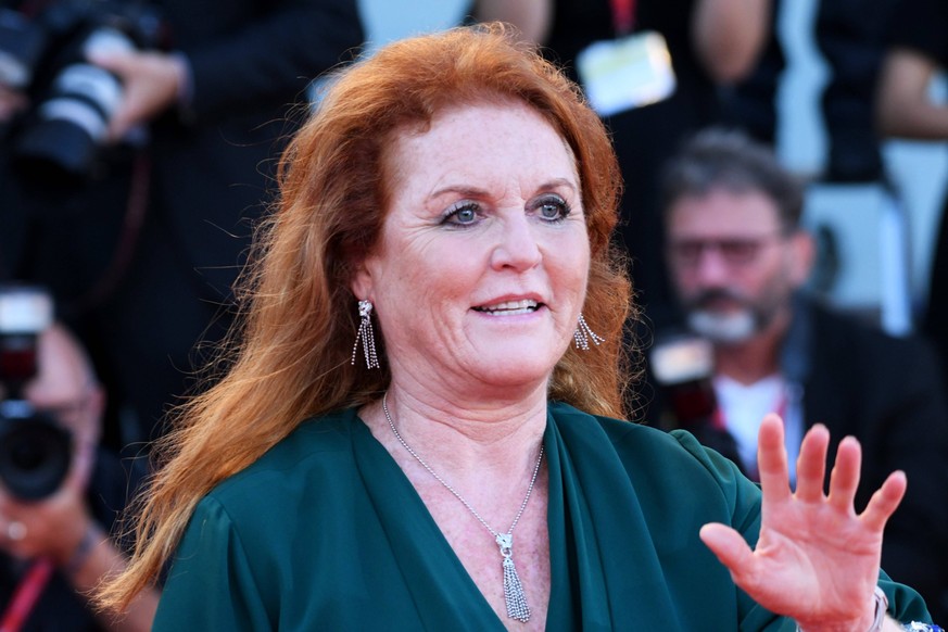 Venezia, 79th Venice International Film 2022 - Ottava Serata - red carpet di THE SON Nella foto: Sarah Ferguson Duchessa di York PUBLICATIONxNOTxINxITA Copyright: xManuelexMangiarottix/xipa-agencyx/xV ...