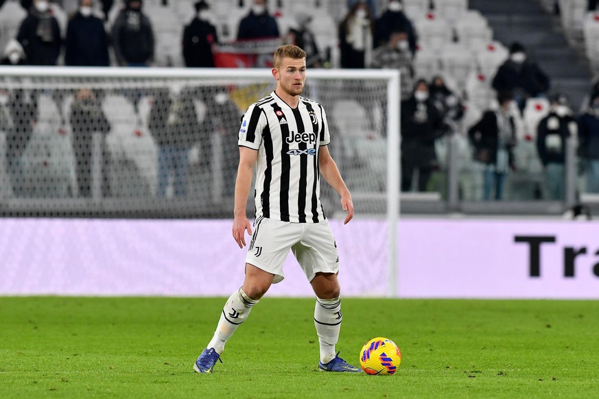 Matthijs De Ligt of Juventus FC in action during the Serie A 2021/22 match between Juventus FC and Udinese Calcio at Allianz Stadium on 15 January 2022 in Turin, Italy-Photo ReporterTorino