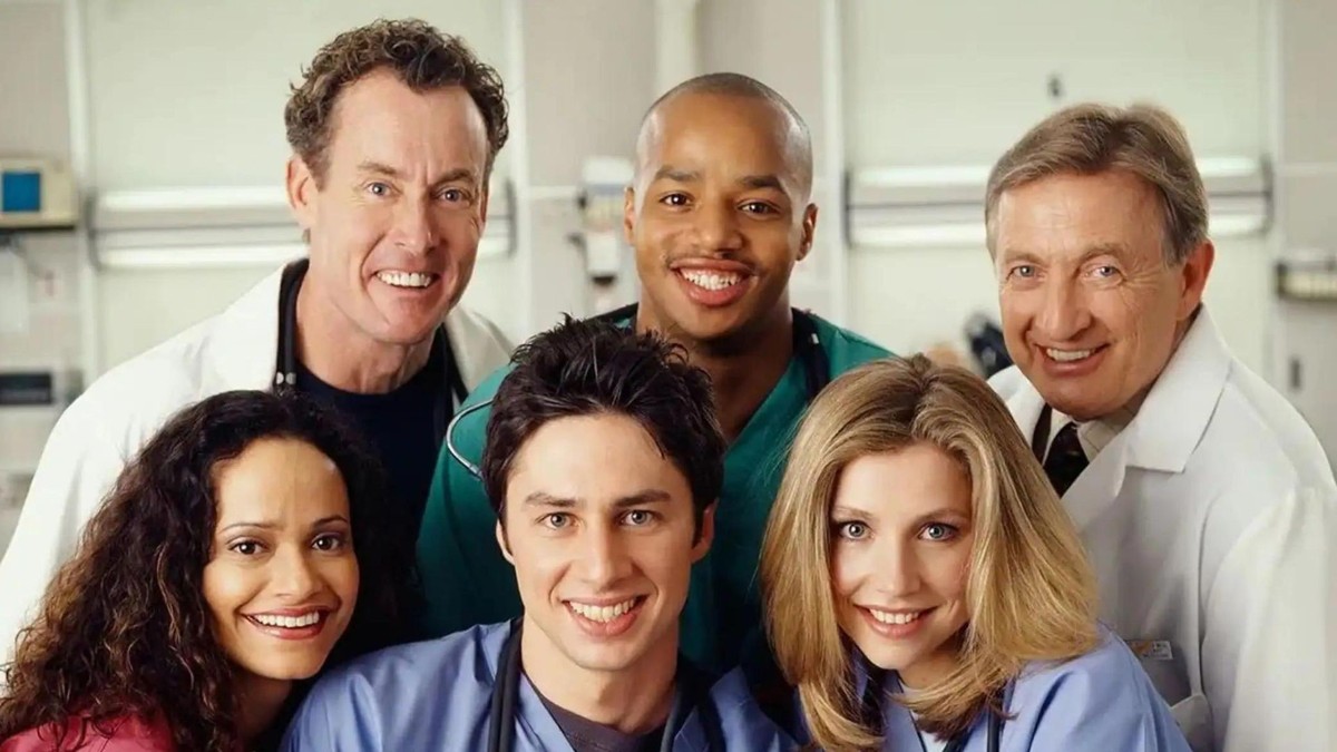 Die Kernbesetzung von "Scrubs".