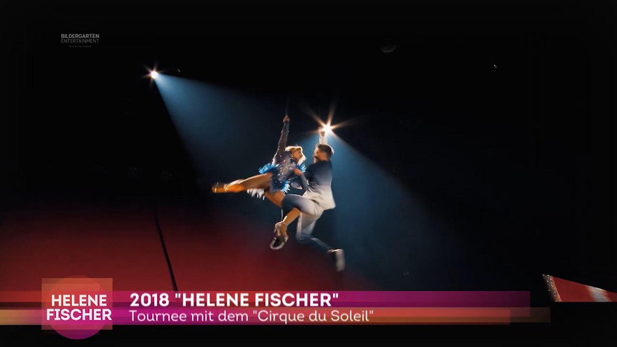 Helene und Thomas Seitel 2018 bei einer ihrer akrobatischen Showeinlagen.