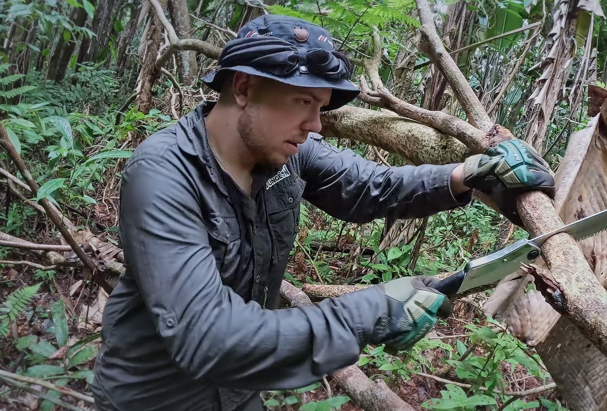 Lucas Michels wagt das Dschungel-Abenteuer bei "7 vs. Wild".