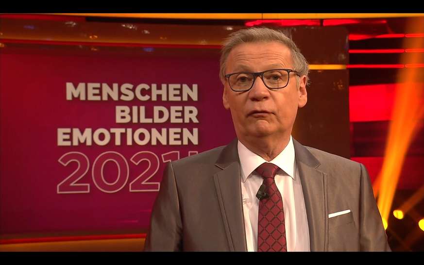 Günther Jauch kämpft in seiner letzten Ausgabe von "Menschen, Bilder, Emotionen" mit den Tränen.